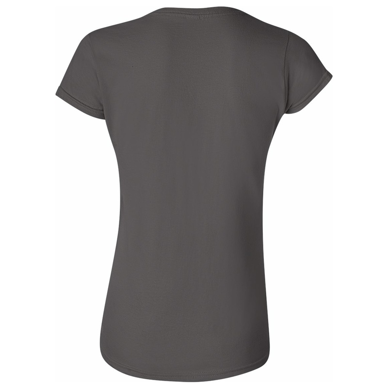 Gildan Softstyle Ladies T-Shirt - 64000L Sport Grey X-Large, Comfortable Everyday Basic Tee - View #10
